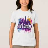 Orlando Tri-Blend Shirt (Voorkant)