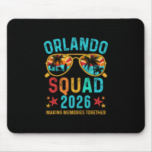 Orlando Vakantie Team 2026 Familie Matching Vintag Muismat