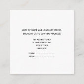 orlando We hebben nieuwe adres Kaart verplaatst (Achterkant)