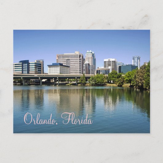 Orlando zoals gezien bij het Lucerne-meer Briefkaart (Voorkant)