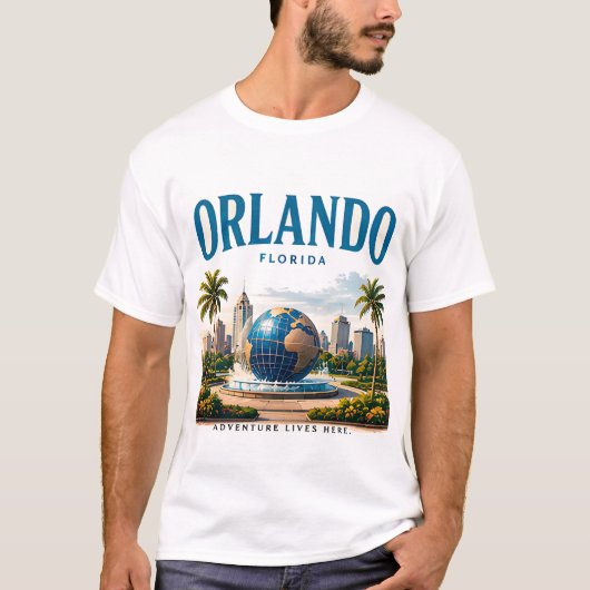 Orlando Zonne-avontuur T-shirt (Voorkant)