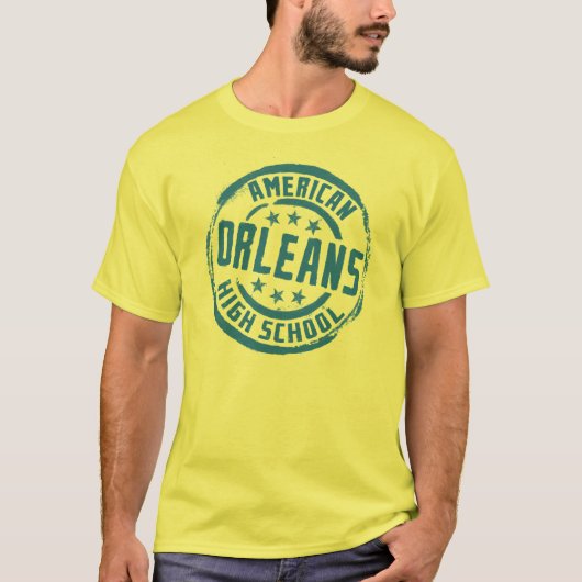 Orleans American High School T-shirt (Voorkant)