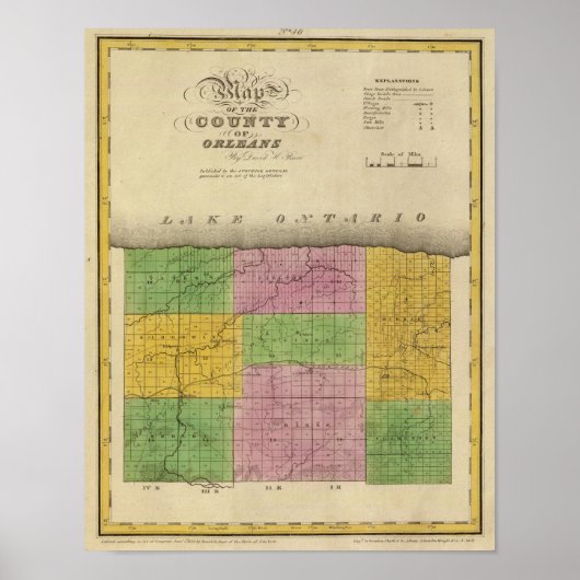 Orleans County Poster (Voorkant)