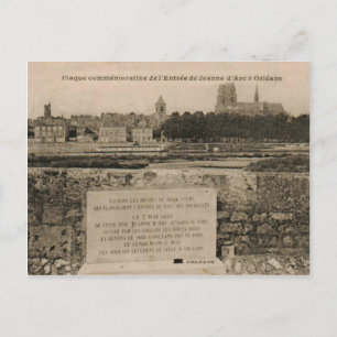 Orléans Joan of Arc Monument France Replica 1923 Briefkaart