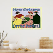 Orleans Oyster Festival Poster (Keuken)