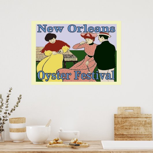 Orleans Oyster Festival Poster (Keuken)