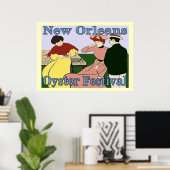 Orleans Oyster Festival Poster (Thuiskantoor)