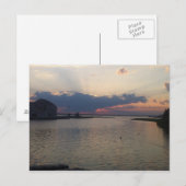 Orltey Beach bayfront Briefkaart (Voorkant / Achterkant)