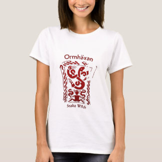 Ormhäxan Snake Witch Rune T-shirt
