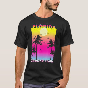 Ormond Beach Florida FL Zomer Zonsondergang T-shirt
