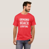 Ormond Beach Florida Surfen T-shirt (Voorkant volledig)