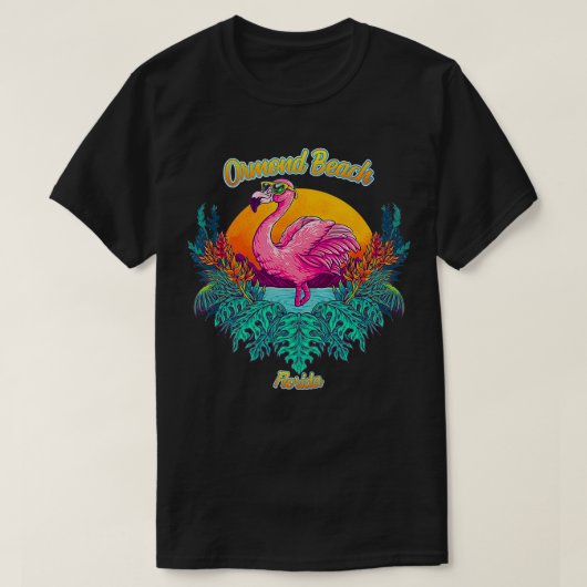 Ormond Beach Souvenir Florida Herinder T-shirt (Design voorkant)
