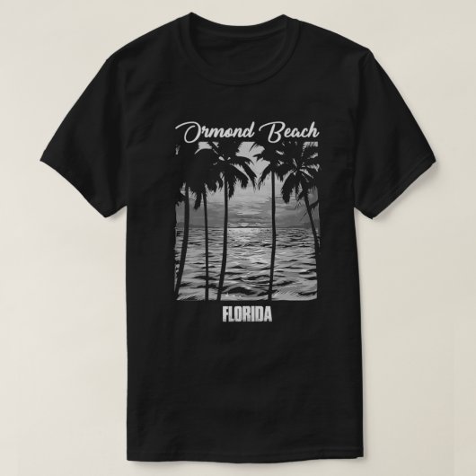 Ormond Beach Souvenir Florida Herinder T-shirt (Design voorkant)