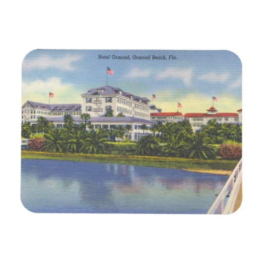 Ormond Hotel, Ormond Beach Florida Magneet (Horizontaal)