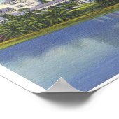 Ormond Hotel, Ormond Beach Florida Poster (Hoek)