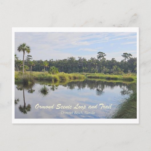 Ormond Schilderachtig Loop en Trail Briefkaart (Voorkant)