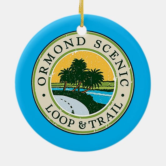 Ormond Schilderachtig Loop en Trail Ornament 2024 (Achterkant)