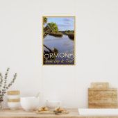 Ormond Schilderachtig Loop en Trail Reizen Poster (Keuken)