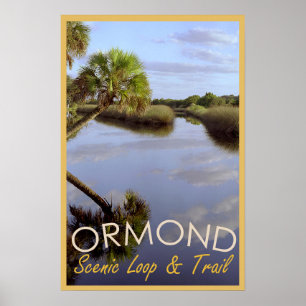 Ormond Schilderachtig Loop en Trail Reizen Poster
