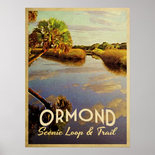 Ormond Schilderachtig Loop Poster (Voorkant)