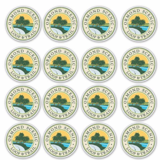 Ormond Schilderachtig Loop Sticker Sheet - Set van (Voorkant)