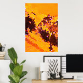 Ornage Juice Poster (Thuiskantoor)