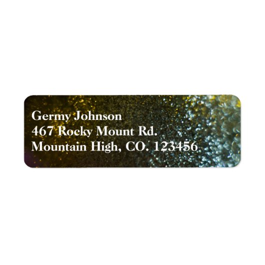 Ornament 12 van Kerstmis Etiket (Voorkant)