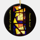 Ornament Aangepast venster Glas in lood (Voorkant)