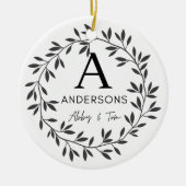 Ornament Aangepaste familienaam (Voorkant)