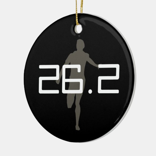 Ornament Aangepaste runner Marathon Keepomwille (Links)