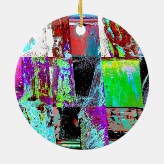 Ornament – Abstract Grid (Achterkant)