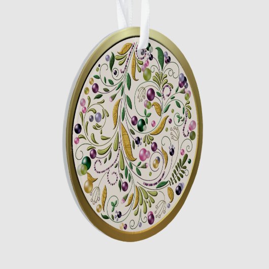 Ornament - Acryl - Toscaanse cirkel (voorkant)