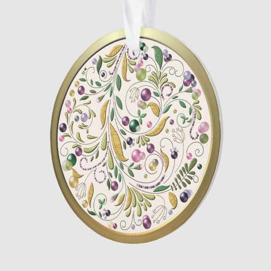 Ornament - Acryl - Toscaanse cirkel (voorkant)