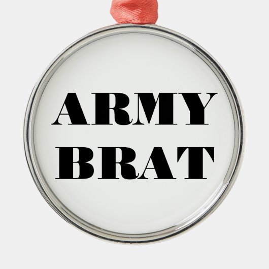 Ornament Air Force Bratkind (Voorkant)