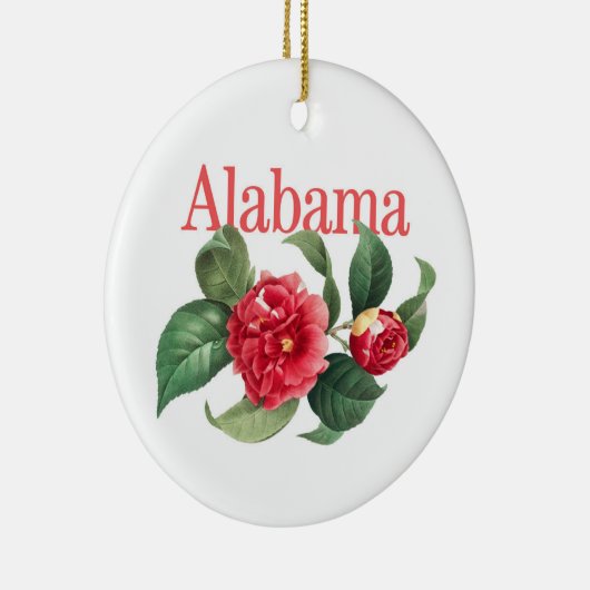  Ornament Alabama met Camellia (Rechts)