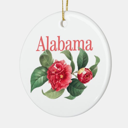 Ornament Alabama met Camellia (Links)