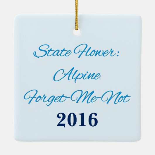 Ornament - ALASKA (Achterkant)