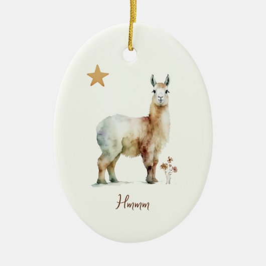 Ornament - Alpaca (Voorkant)