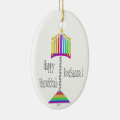 Ornament Ampersand Hanukkiah (Rechts)