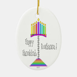 Ornament Ampersand Hanukkiah