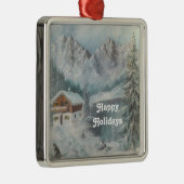 Ornament Ann Hayes schilderend Beierse sneeuwdroom (Rechts)