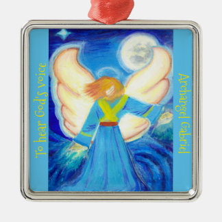 Ornament: Archangel Gabriel Metalen Ornament