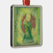 Ornament: Archangel Raphael Metalen Ornament (Rechts)