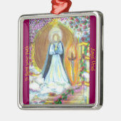 Ornament: Archangel Uriel Metalen Ornament (Links)