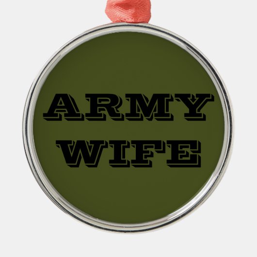 Ornament Army Wife (Voorkant)