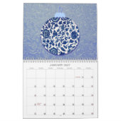 Ornament Art Kerstjaar rond Kalender (Jan 2027)