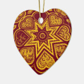 ornament "Autumn Hearts" (Links)