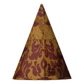 ornament, barokke rococo textuur. feesthoedjes (Achterkant)