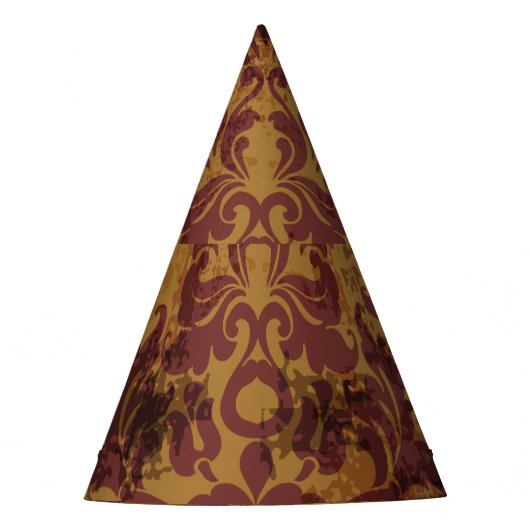 ornament, barokke rococo textuur. feesthoedjes (Voorkant)