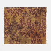 ornament, barokke rococo textuur. fleece deken (Voorkant (Horizontaal))